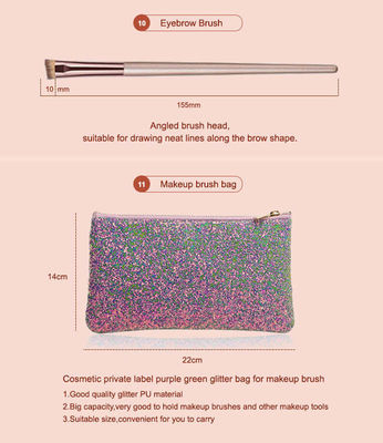 10 Pieces OEM Full Professional Makeup Kit With Brushes