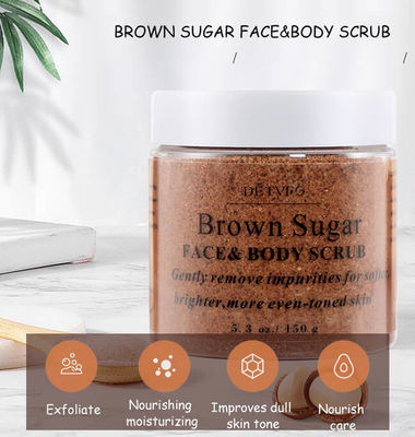 150g Dead Skin Body Scrub , Adults Sugar For Skin Whitening