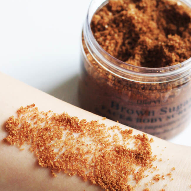 150g Dead Skin Body Scrub , Adults Sugar For Skin Whitening